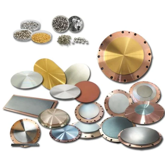 High Purity Gold Sputtering Target Material Custom Processing